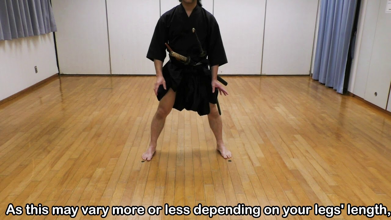 Read more about the article Shosa to Reiho 22 Stances in Tenshinryu/ 足の形について